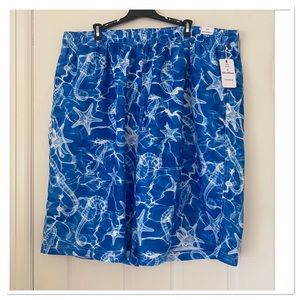 Caribbean Swimwear Tall Man Swim Trunks 3XT